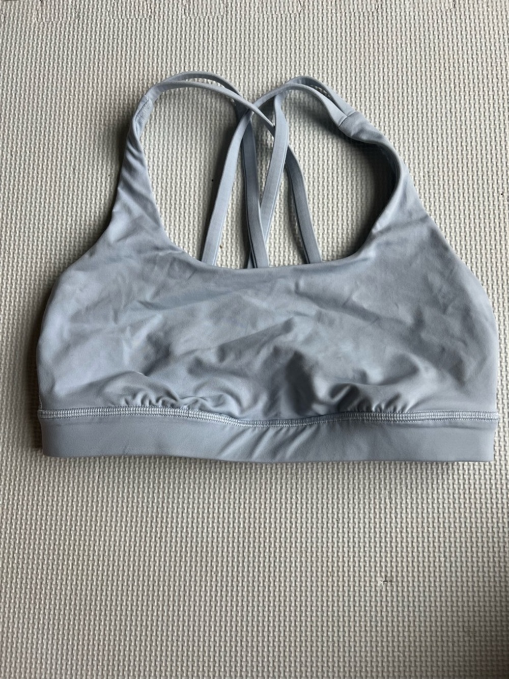 lululemon athletica Light Blue Energy Sports Bra